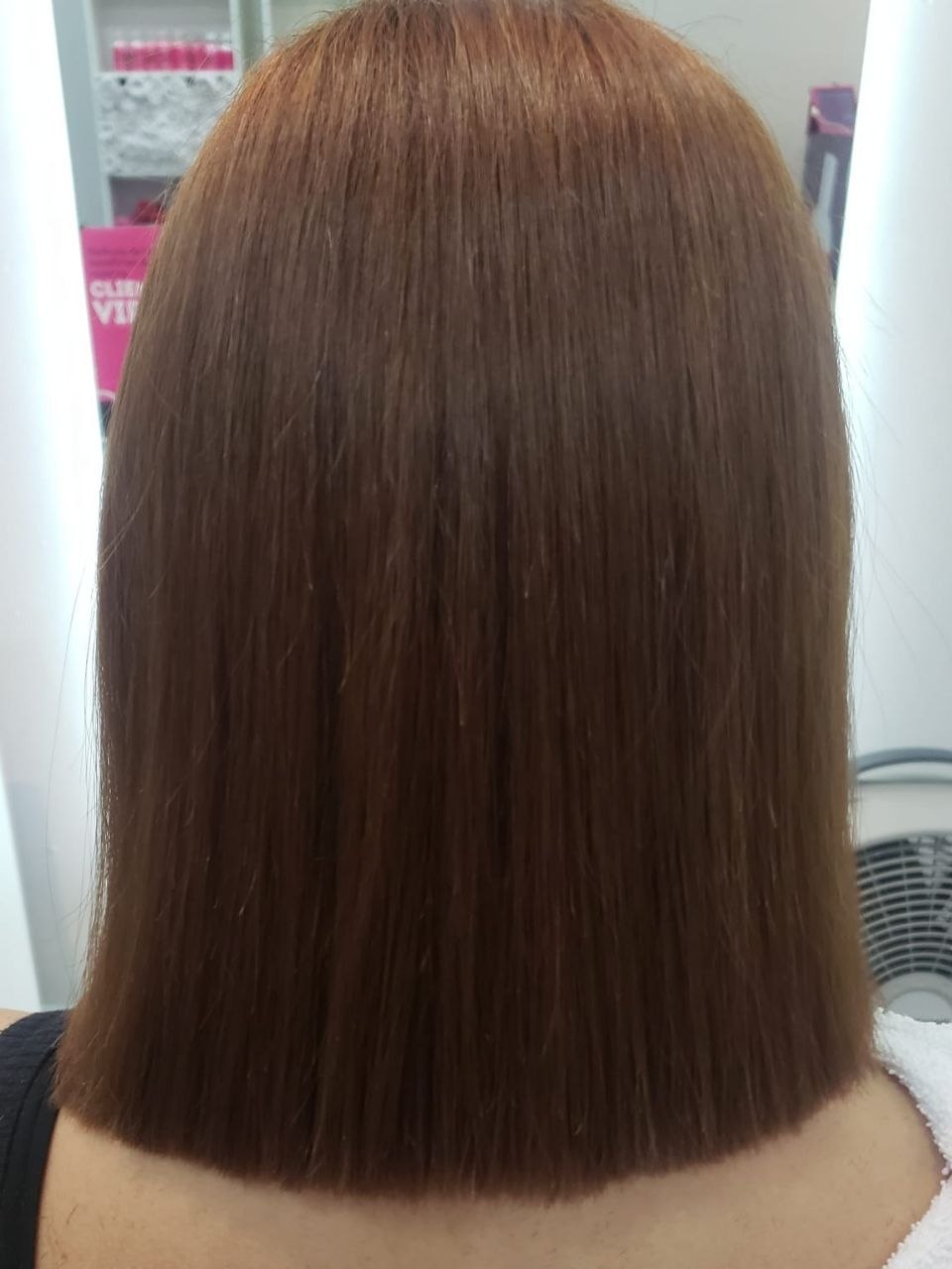 Color cobrizo castaño en Liora Beauty Salon